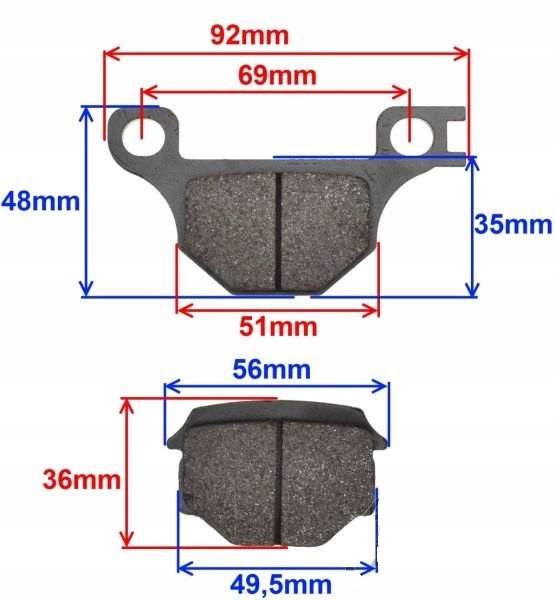 JUNAK 901 902 901 SPORT BARTON klocki hamulcowe Producent inny