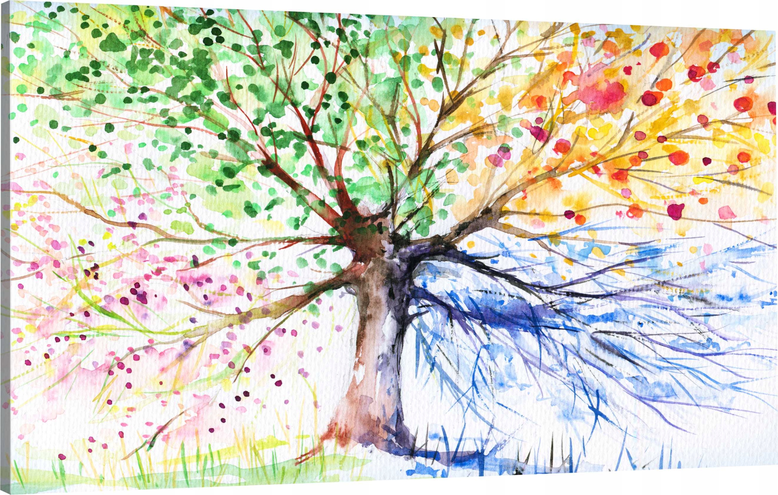 

Obraz Na Płótnie Drzewo Cztery Pory Roku 110x70