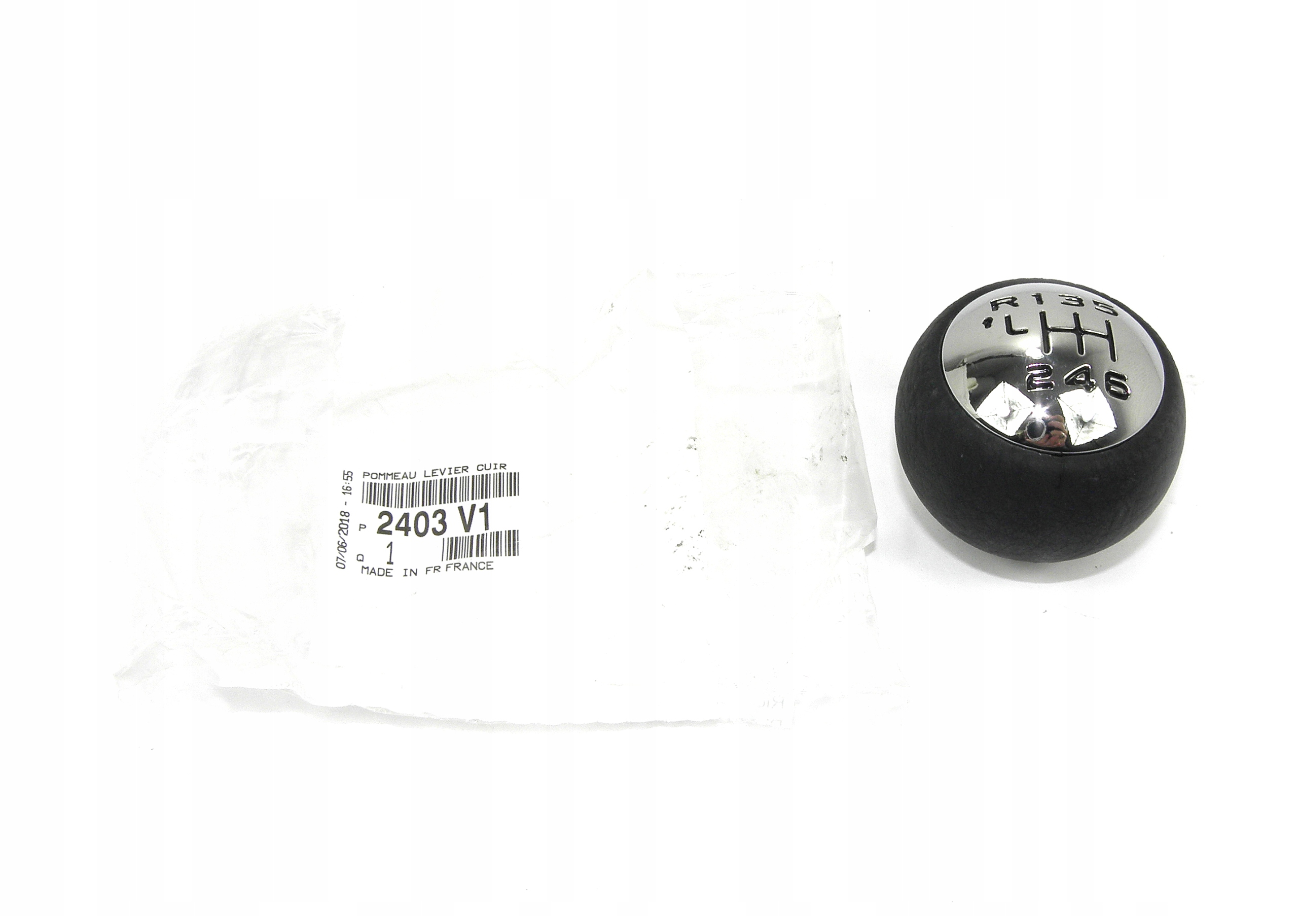 2403V1 - РУЧКА ПЕРЕКЛЮЧЕНИЯ ПЕРЕДАЧ ДЛЯ PEUGEOT 307 308 3008 407 5008