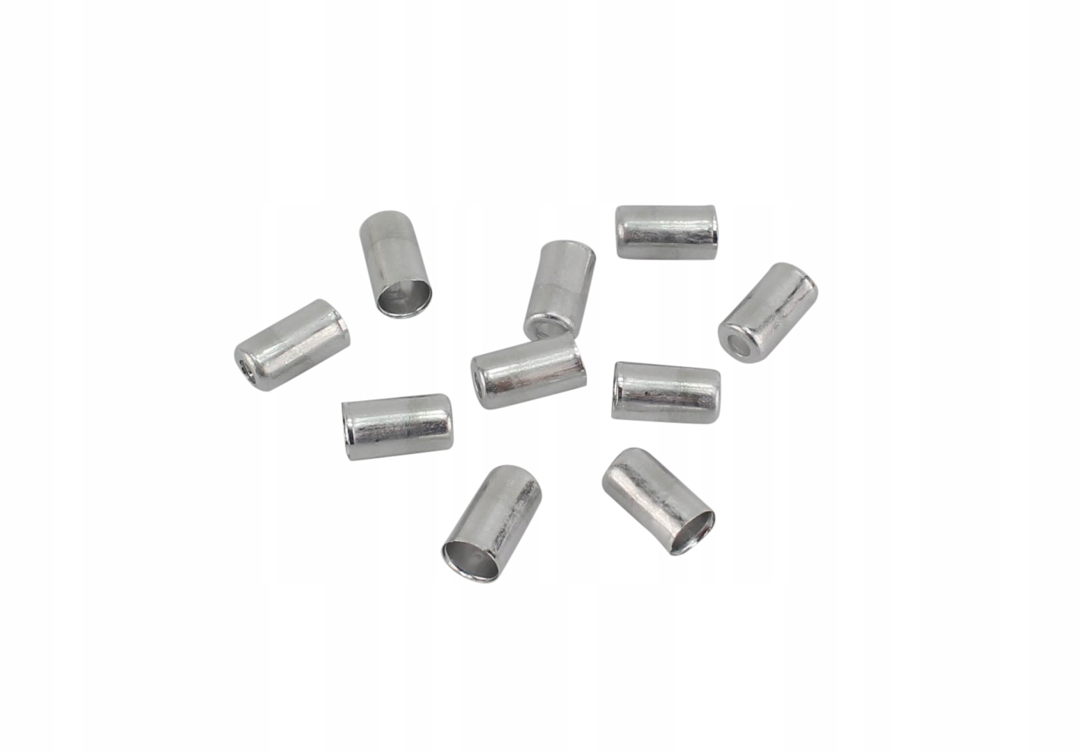 Końcówki pancerza 5mm aluminium 10 sztuk, 31628