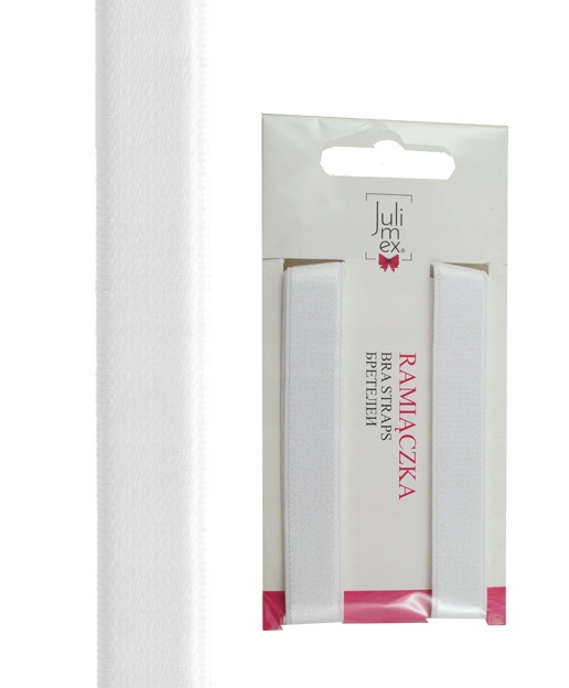 

Julimex Ramiączka Biały basic szer 12 mm RB-274