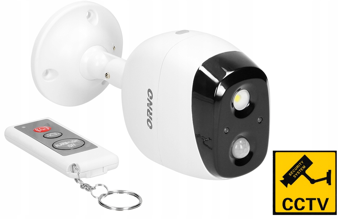 

Bezprzewodowy Alarm Z Syreną + Mocna Lampa IP44