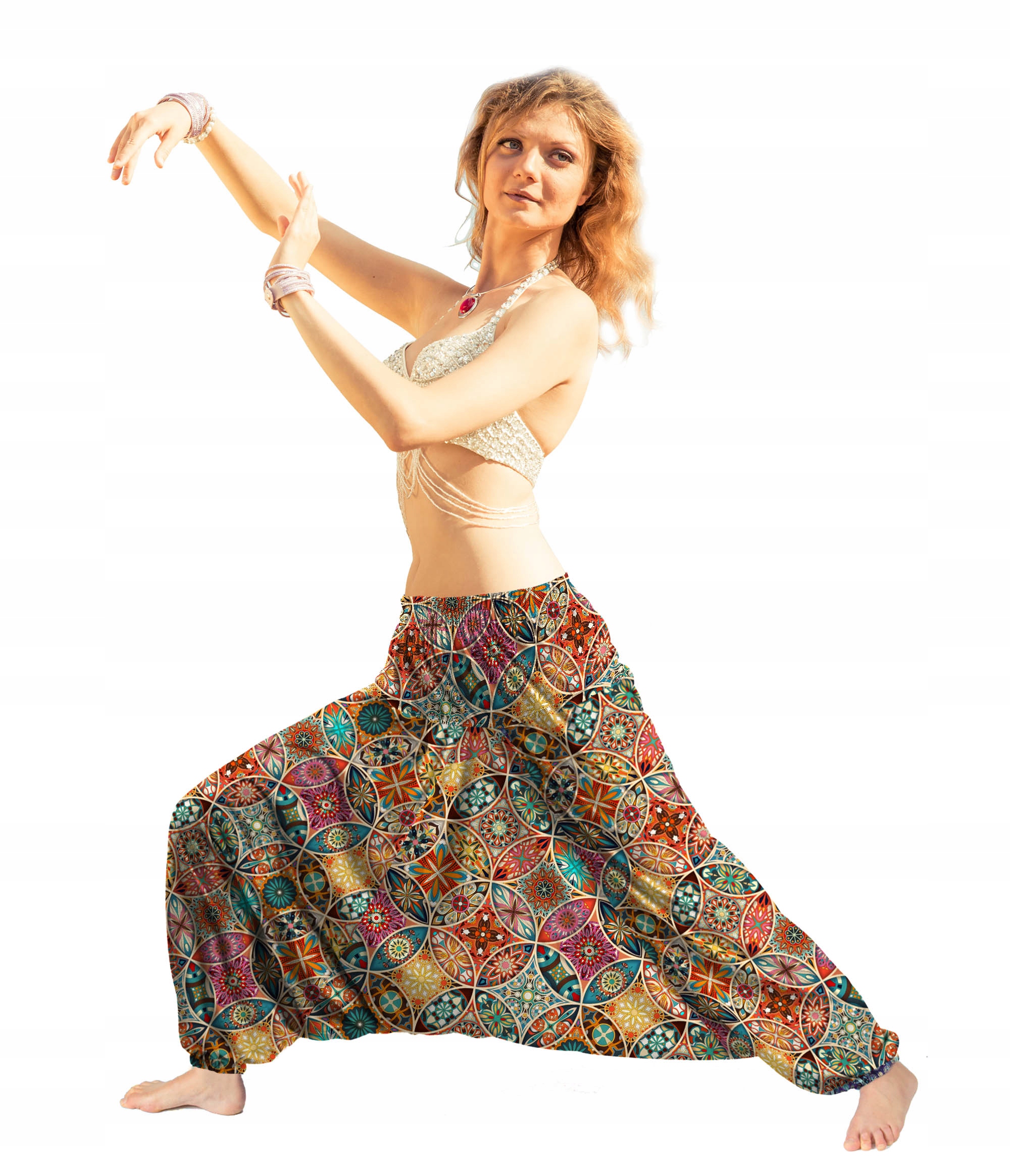 

Szarawary Wzor Mandala Aladdin Wenecja Pumpy