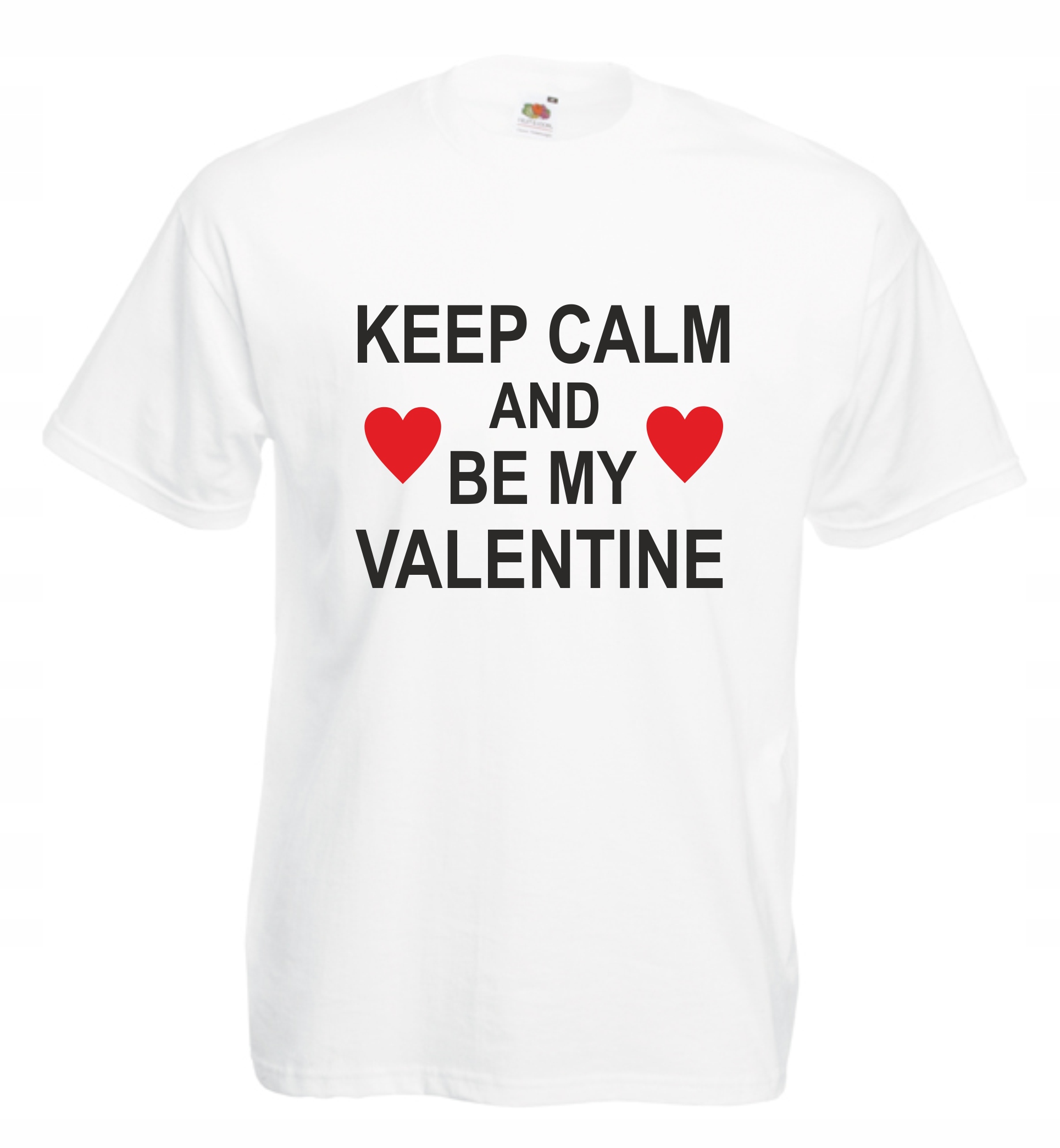 

Koszulka męska Keep Calm And Be Valentine L