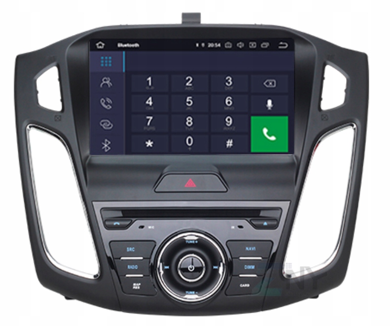 RADIO ANDROID DVD FORD FOCUS MK3 8CORE 4/64GB LIFT Radio informacja RDS pasmo AM pasmo FM