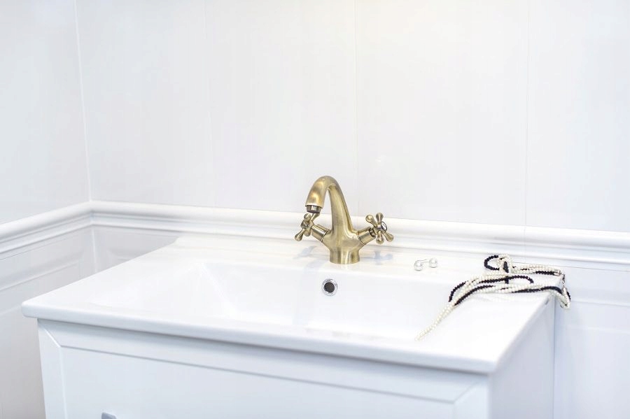 BATERIA UMYWALKOWA RETRO MOSIĄDZ STARE ZŁOTO Marka Kuchinox