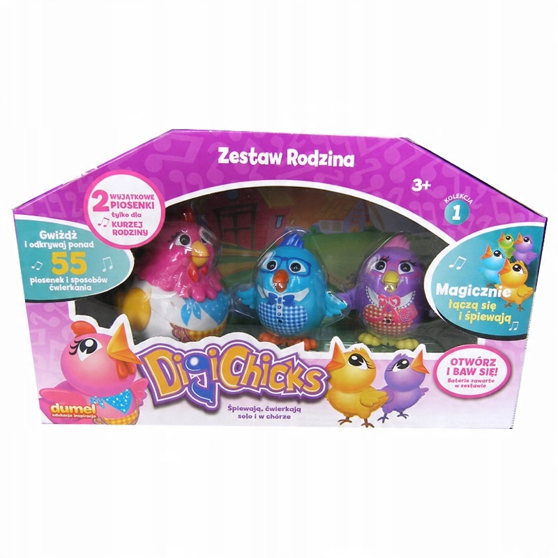 

Digichicks Digibirds Zestaw Rodzina 88389 Kurczaki