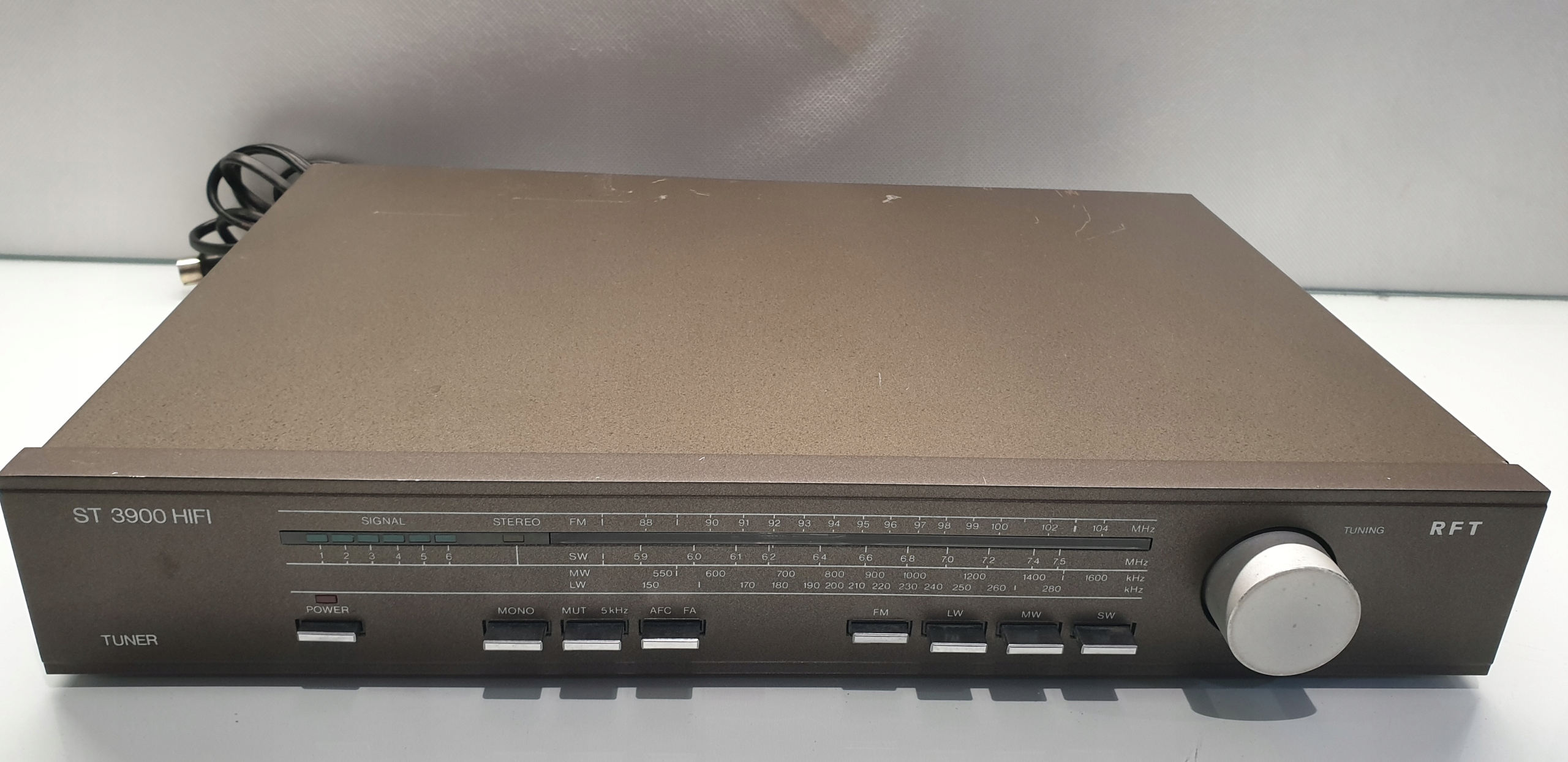 TUNER RADIOWY RFT ST-3900 HIFI Rodzaj analogowy