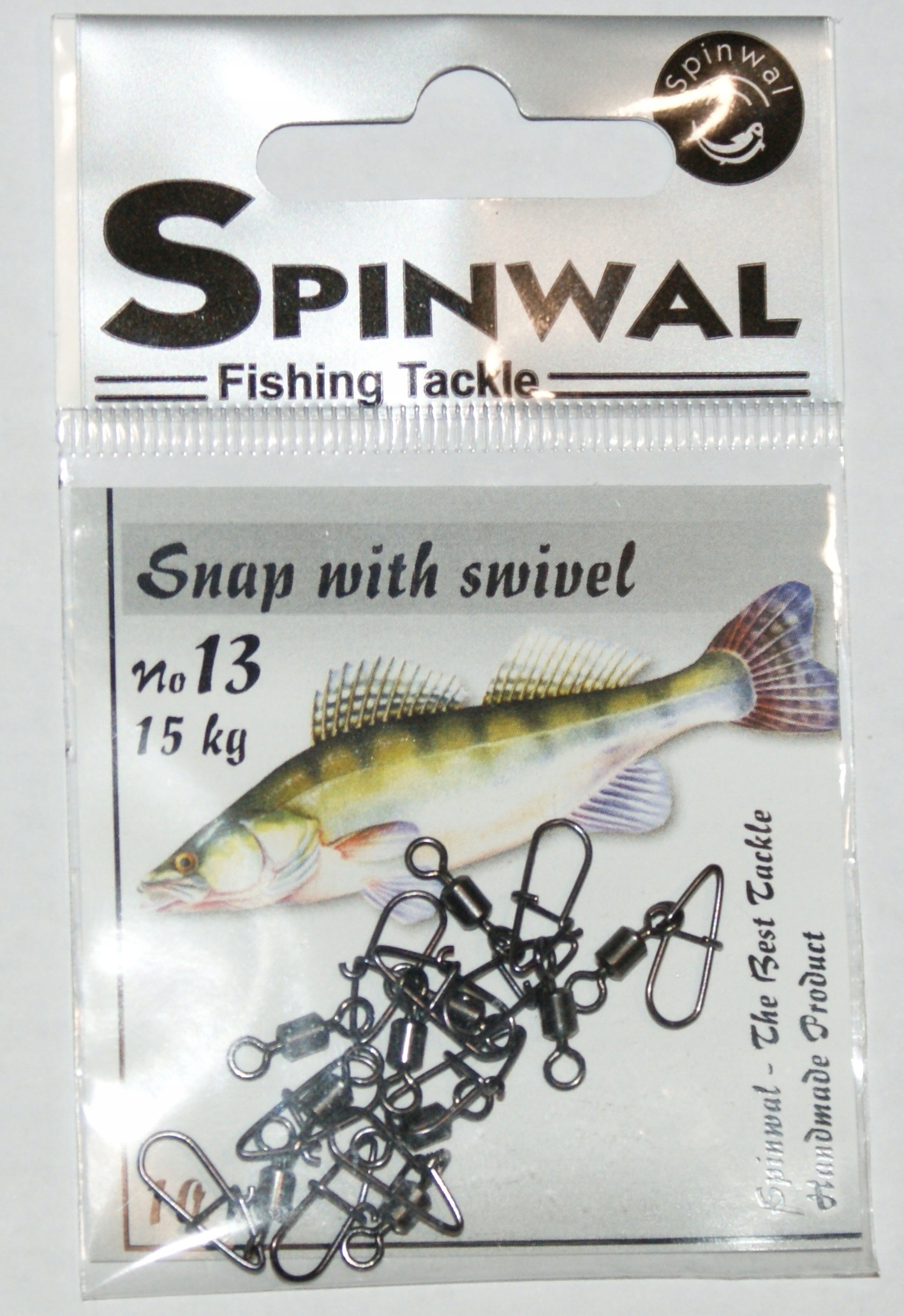 Spinwal Agrafka z krętlikiem walcowym nr.13 do15kg