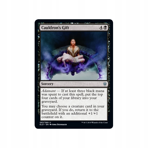 Mtg 4x Cauldron's Gift (Uncommon)