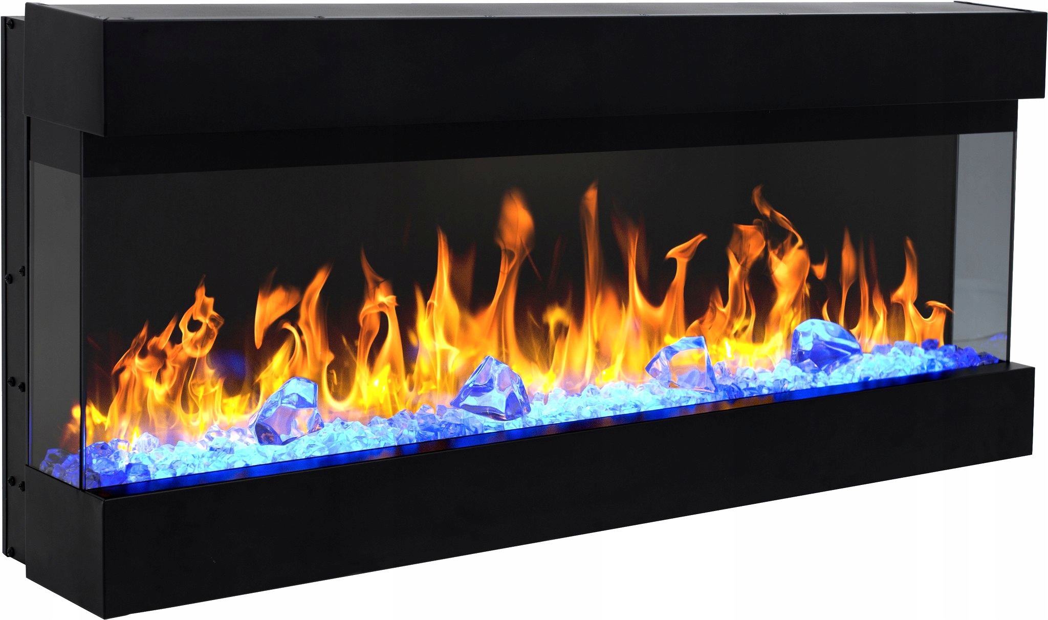 KOMINEK LED NA ŚCIANĘ DO ZABUDOWY 110 CM IMPERIAL Marka Aflamo