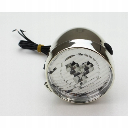 Lampka rowerowa przód retro 3 led na dynamo 32504