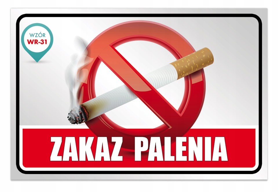 ZAKAZ PALENIA TABLICZKA 20x30 TUBOND E PAPIEROS Kod producenta _wr_y1_