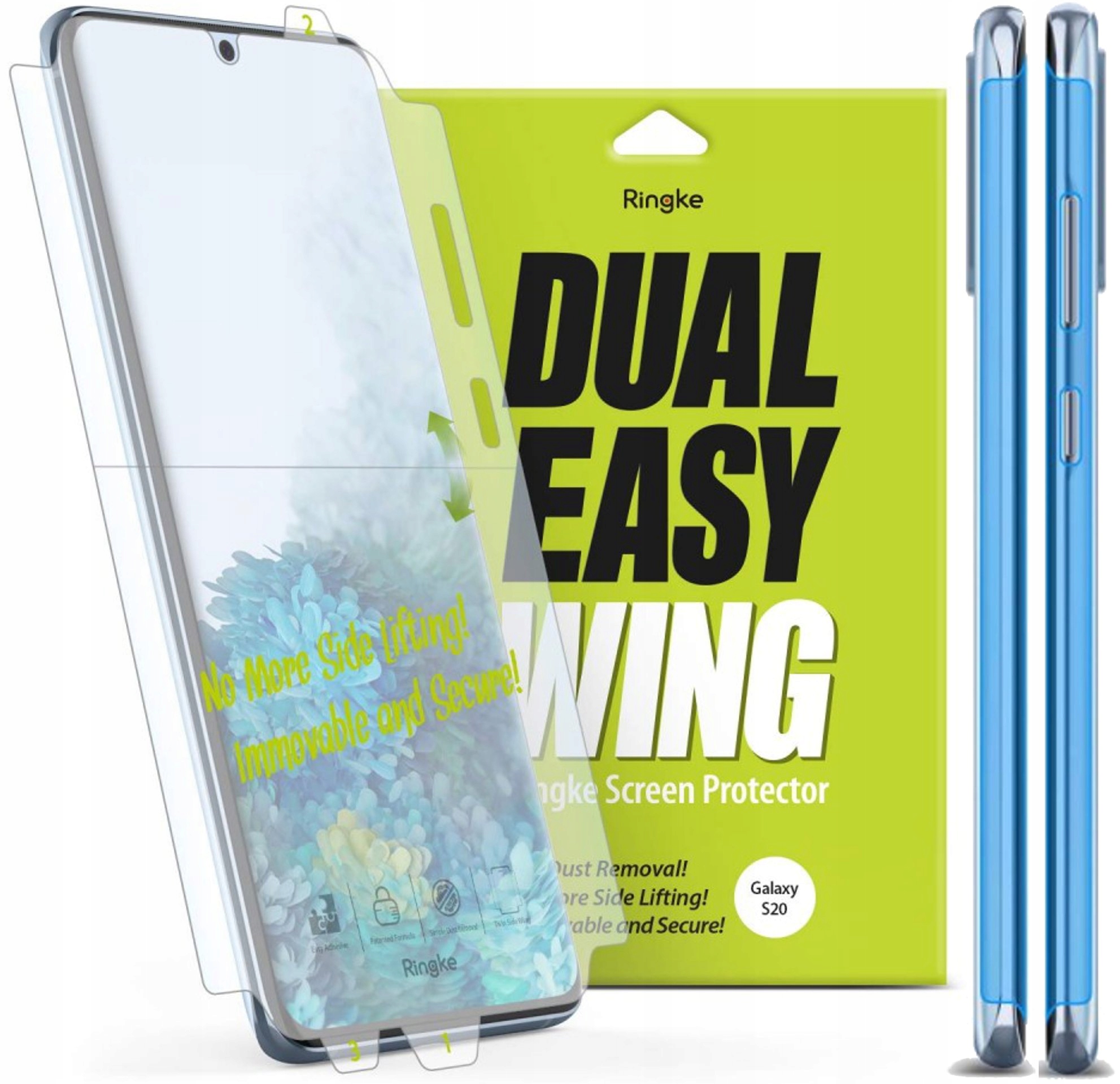 

2X Mocna Folia Hydrożelowa Ringke Do Galaxy S20