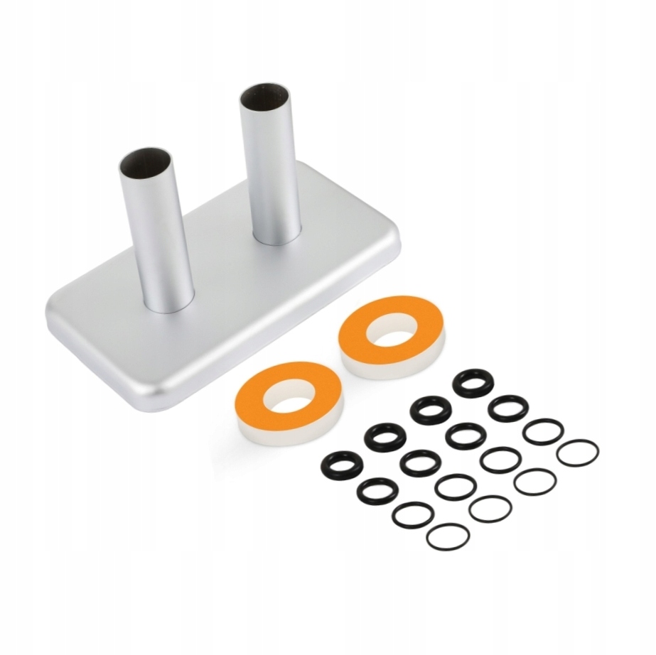 Rozeta Saténová dvojitá krytka rozstup 40 Maskownica Poletti