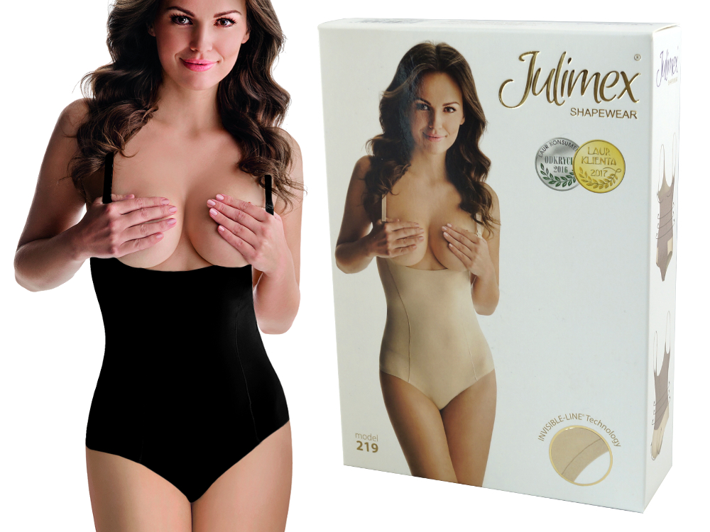 

Wyszczuplające Body model 219 Bezszwowe Julimex S