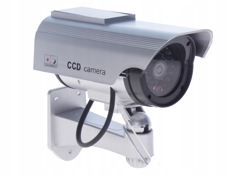 ATRAPA kamery zasilanie solarne ZEWNETRZNA_dioda