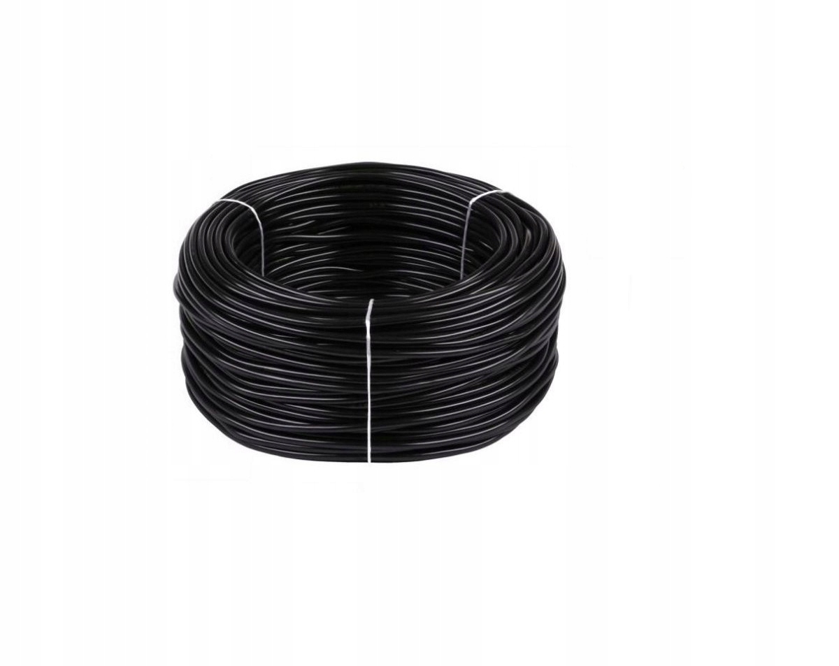 Przewód kabel OMY 3x0,75 czarny giętki linka (100m)