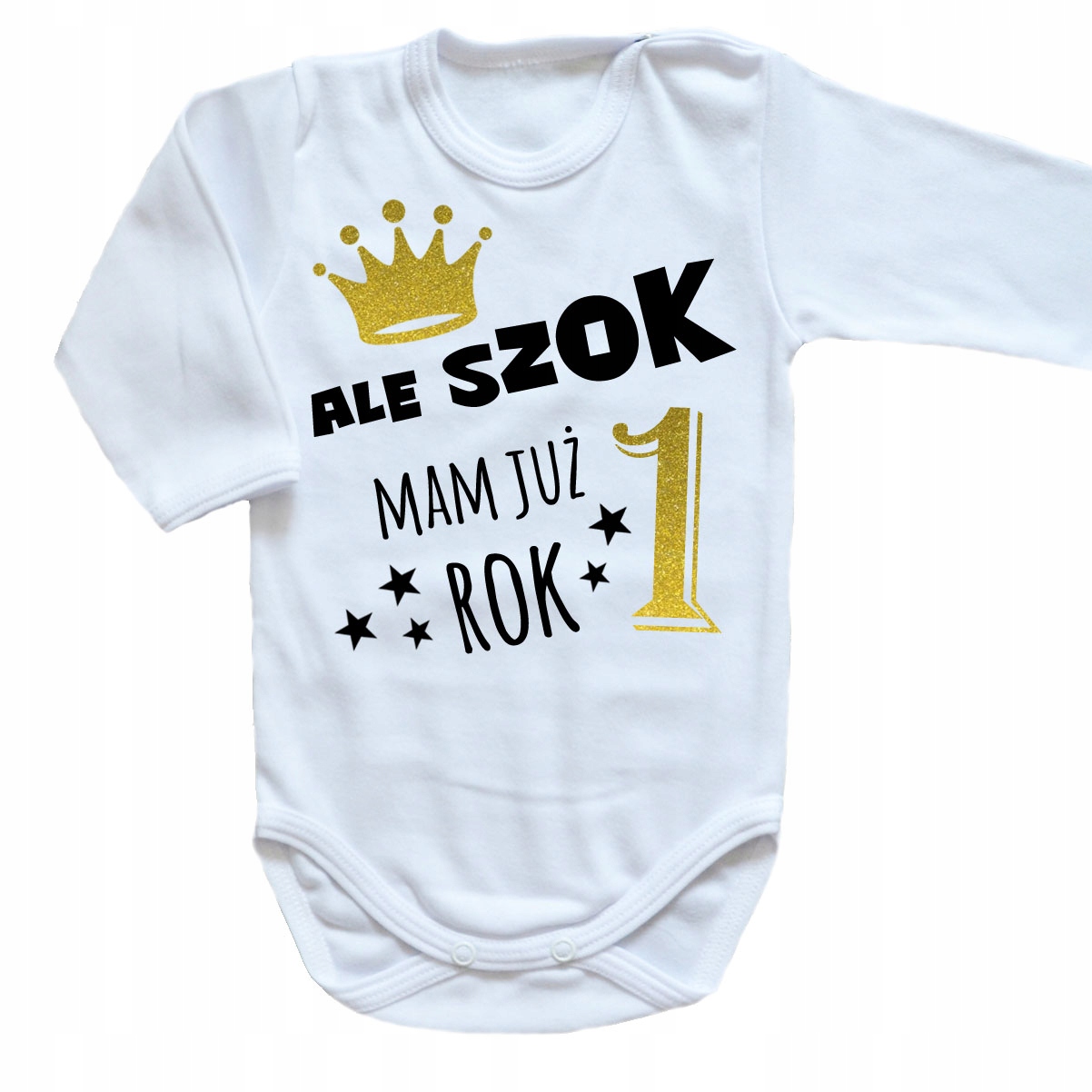 

Body Ale szok mam już Rok! Na roczek, długi rękaw