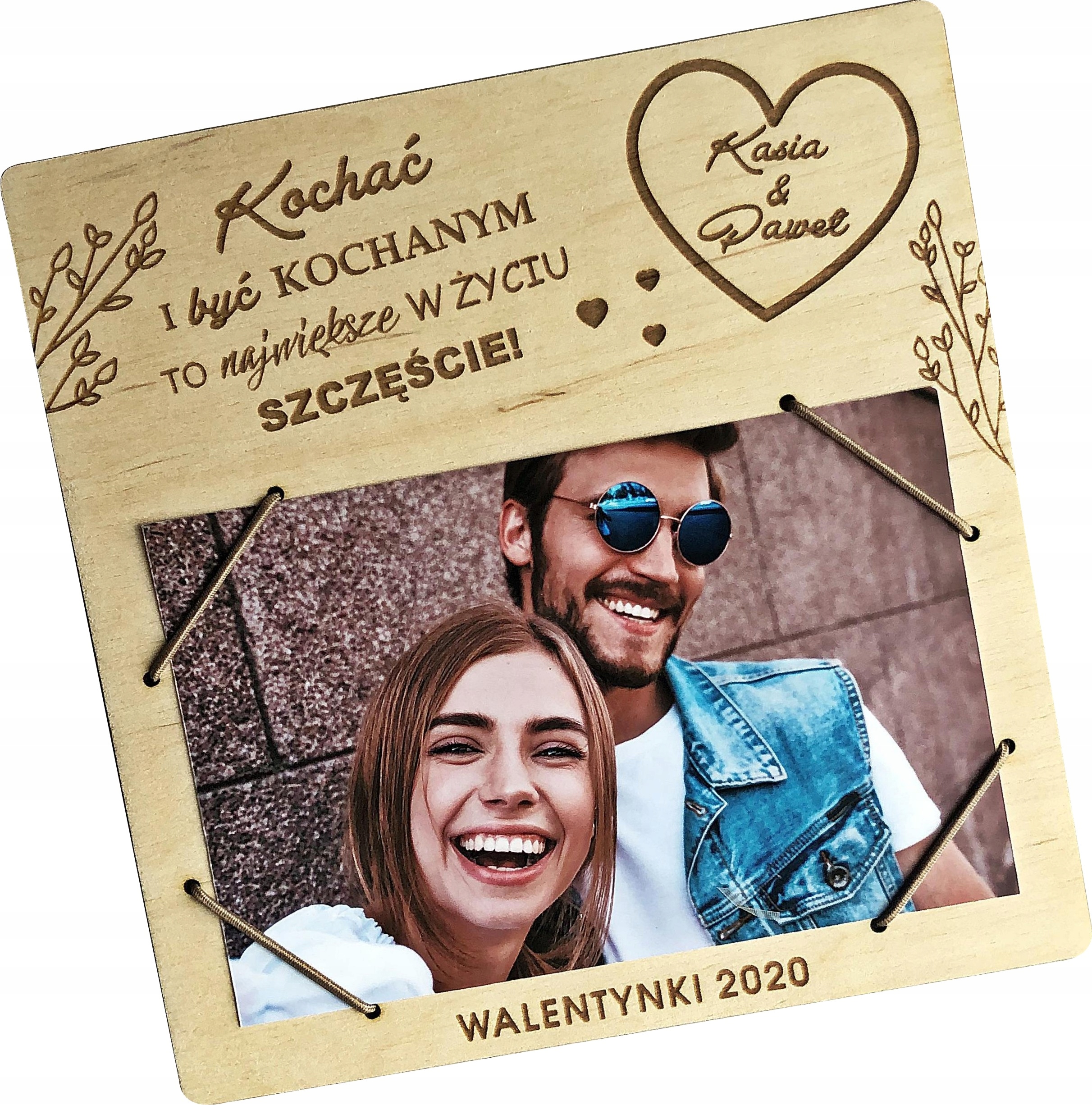 

Kartka walentynki magnes Ramka na zdjęcie Prezent