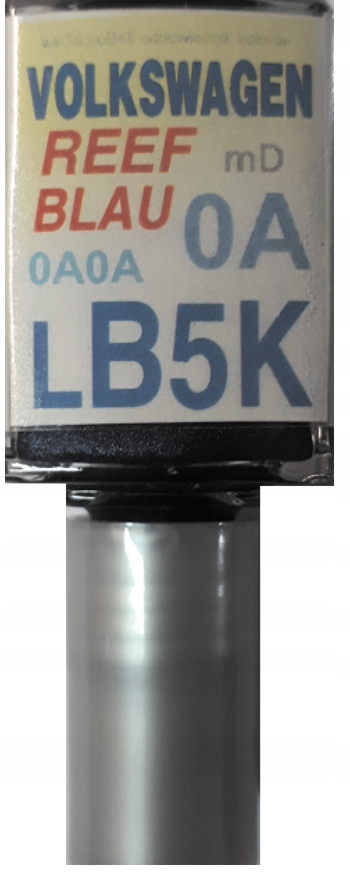 VW LB5K 0A REEF BLAU LAKIER SAMOCHODOWY ZAPRAWKA DO RYS ARA