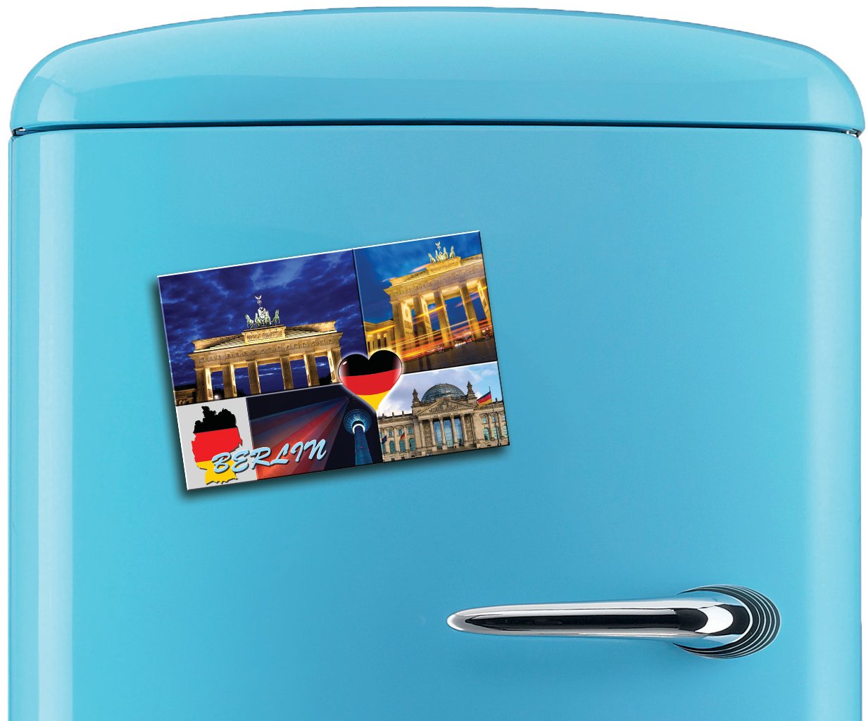 MAGNES NA LODÓWKĘ BERLIN NIEMCY 9x6 Marka inny