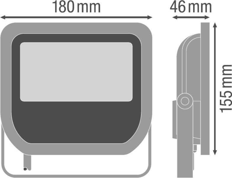 NAŚWIETLACZ LED LEDVANCE FLOODLIGHT LED 50W 3000K Marka Ledvance