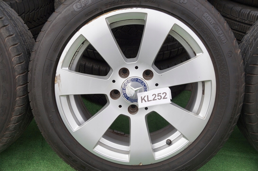 ALUFELGI + OPONY MERCEDES C-KLASA W204 ORYGINAŁ
