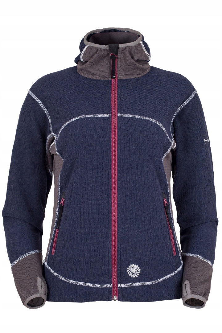 Polar Bluza damska Milo Chite blue nigts/dark grey S