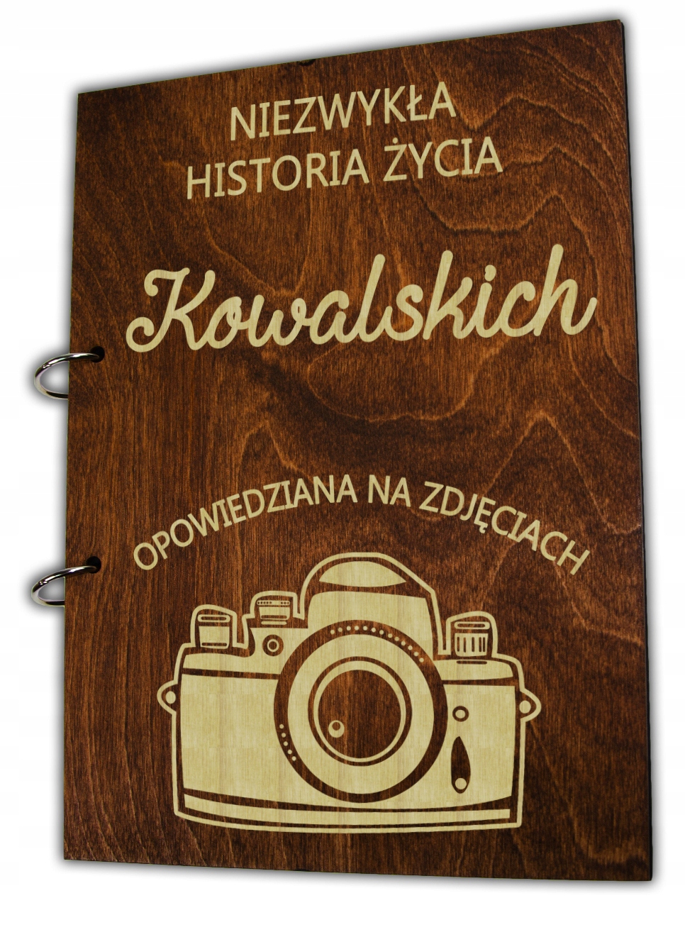 

Album Rodzinny Na Zdjęcia Z Grawerem Z Napisami