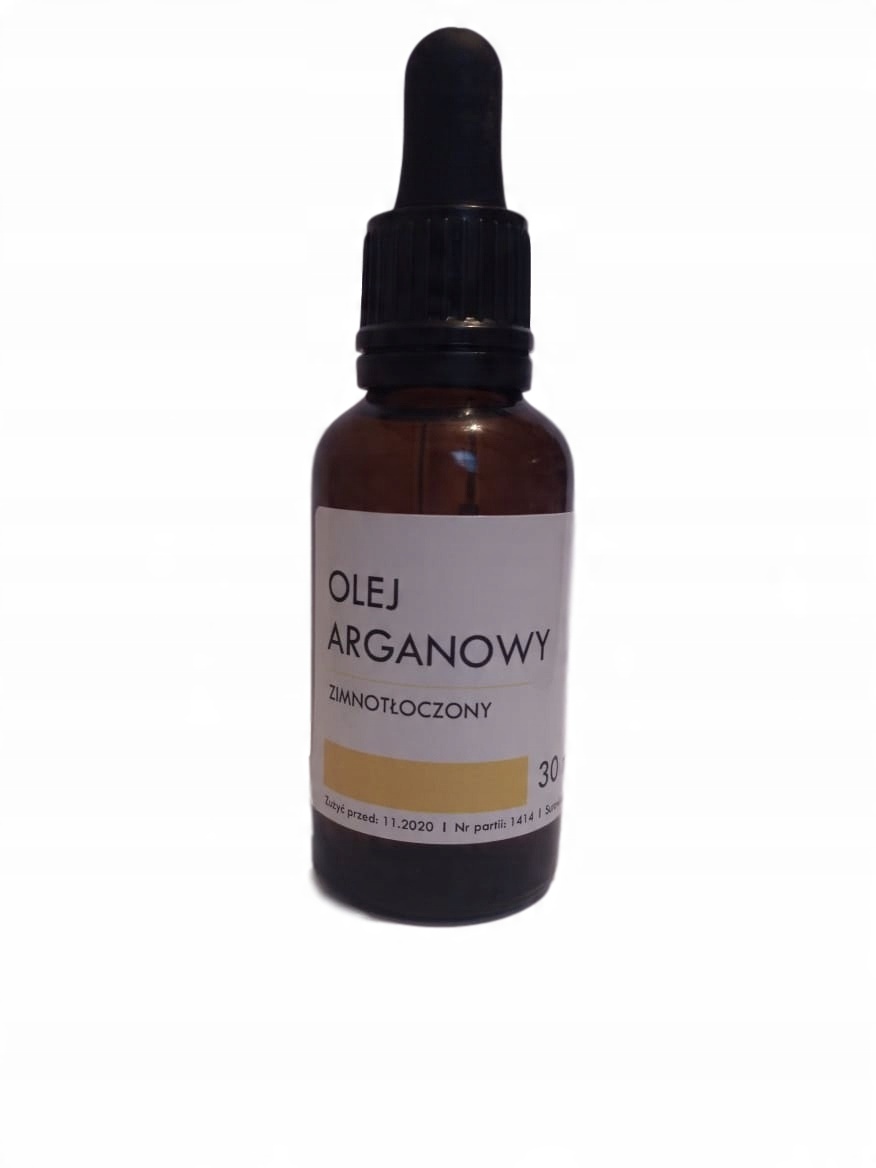 

Olej Arganowy 30ml 100% surowy zimnotłocz pipeta