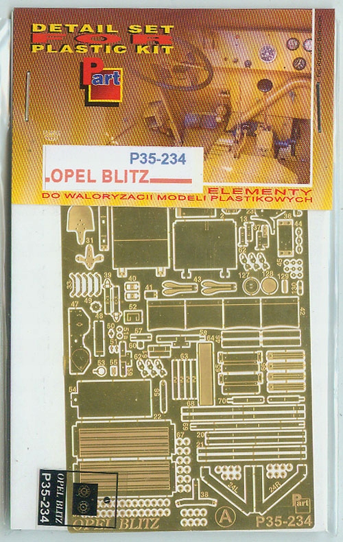 Part P35-234 1/35 Opel Blitz (Tamiya)
