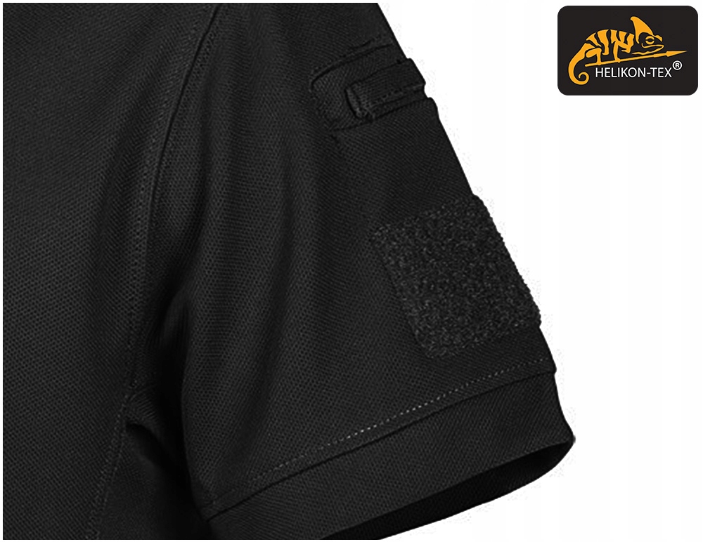Koszulka Męska T-Shirt Helikon TopCool Lite Szybkoschnąca Black L Kolekcja Urban Line