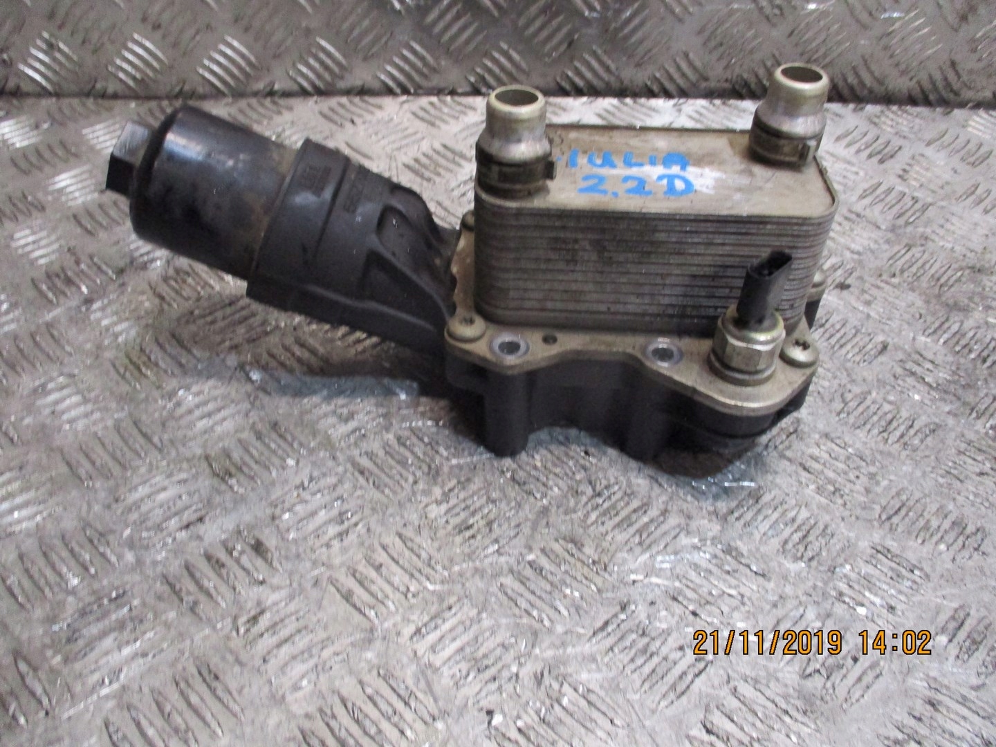 База масляного фильтра ALFA ROMEO GIULIA 2,2 M-JET