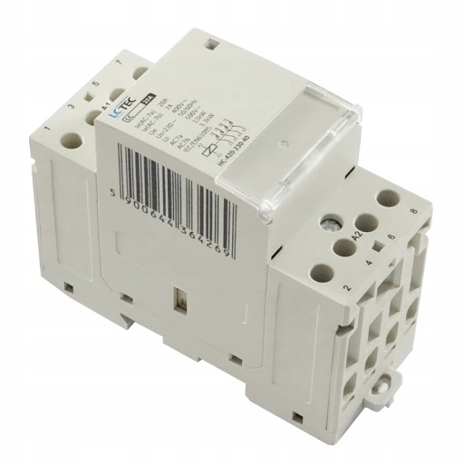 

Stycznik modułowy 20A 2P 3fazwoy 4NO Cewka 230V