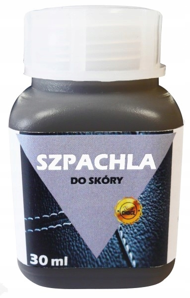 

Czarna Szpachla Do Skóry 30ml Renowacja Skór