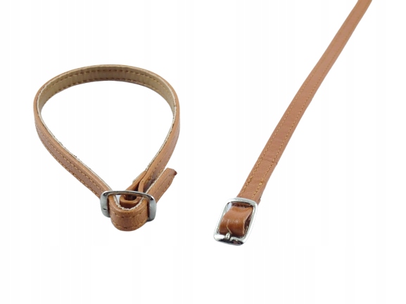 

Paski paseczki do butów z klamerką 7 mm brąz jasny