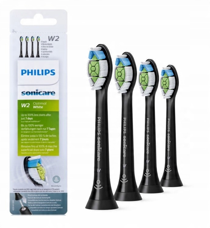 

Philips Sonicare końcówki Diamond Clean Black 4szt