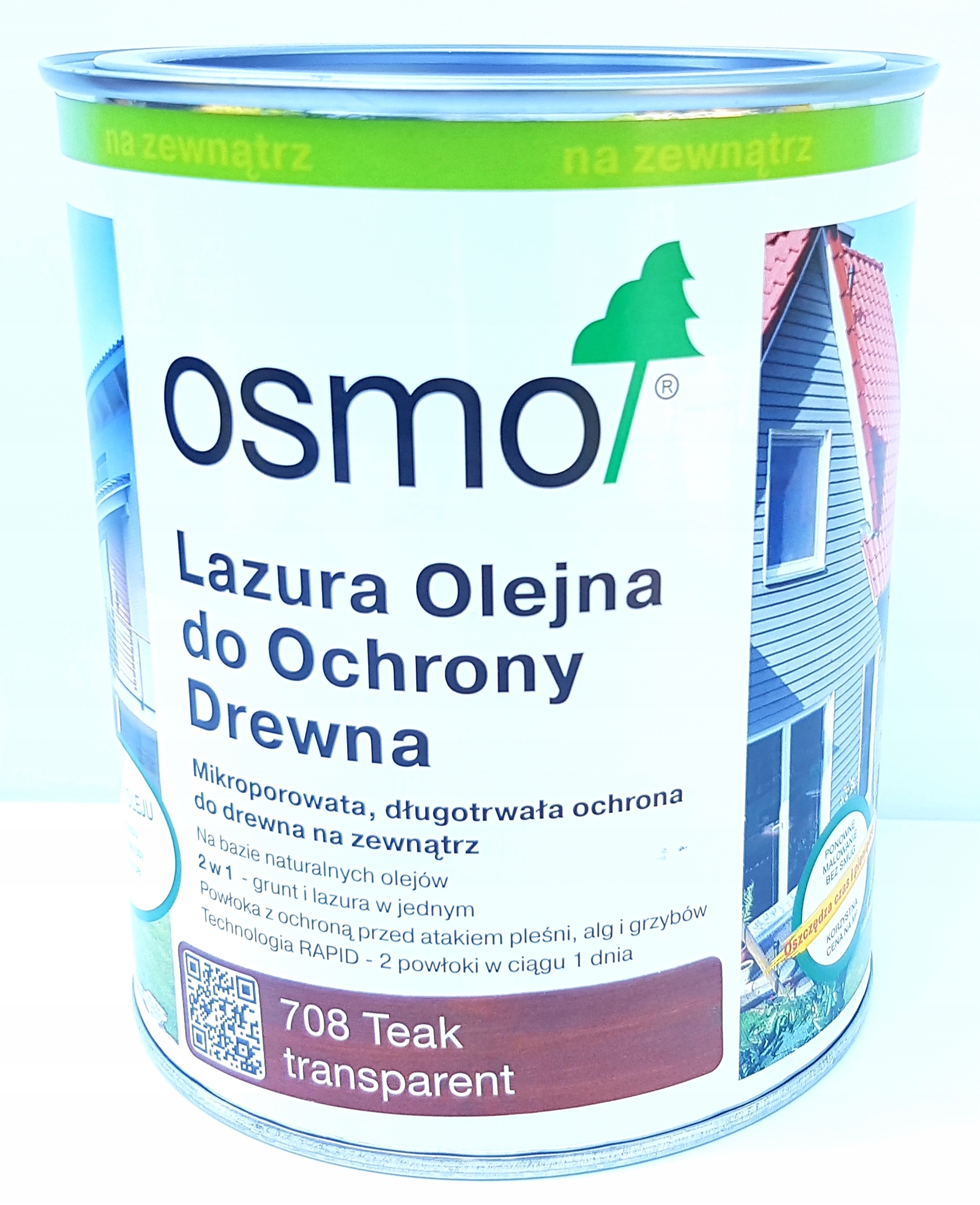 

Osmo 708 Lazura do Tarasów 0,75l Teak