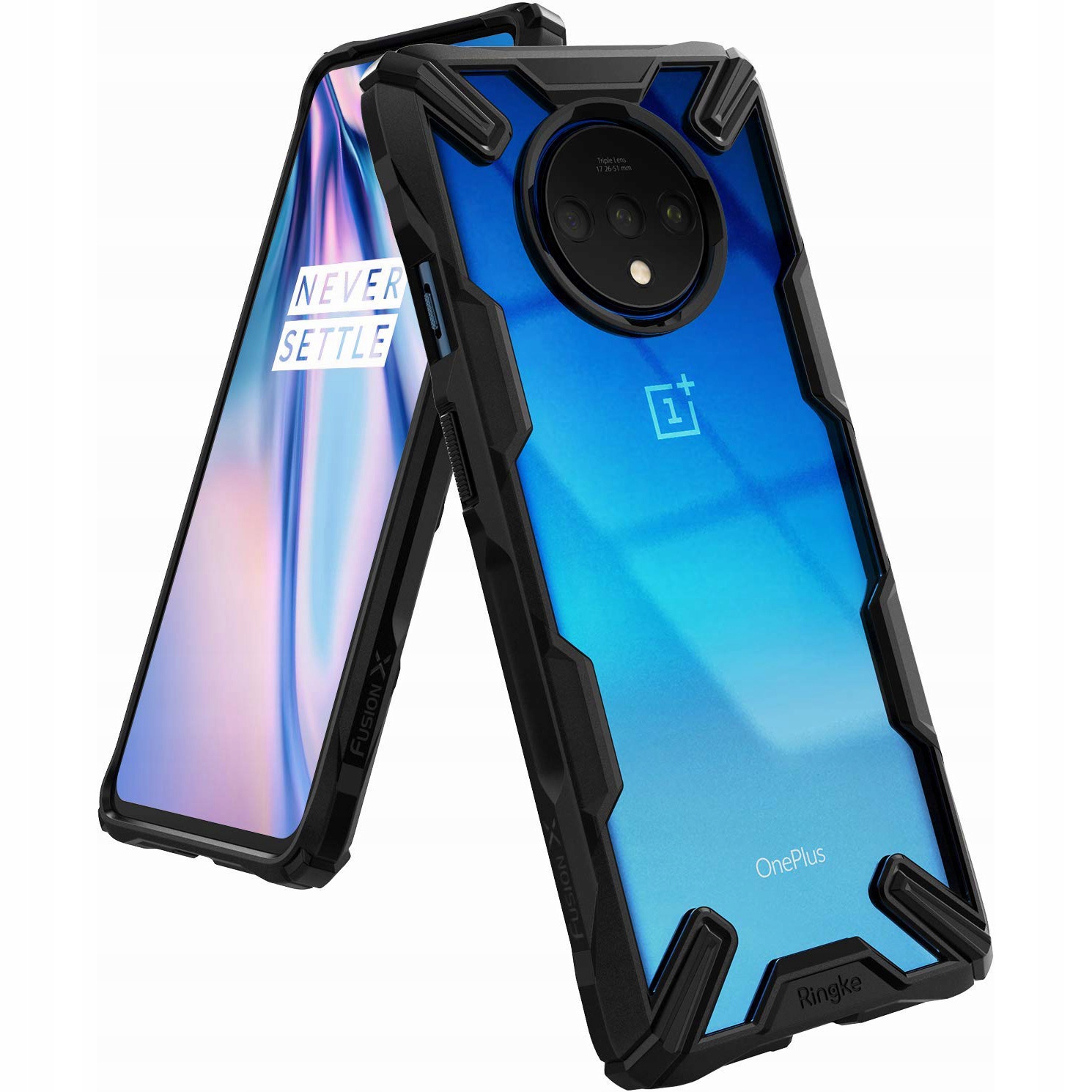 

Etui do OnePlus 7T, Ringke Fusion X pokrowiec case