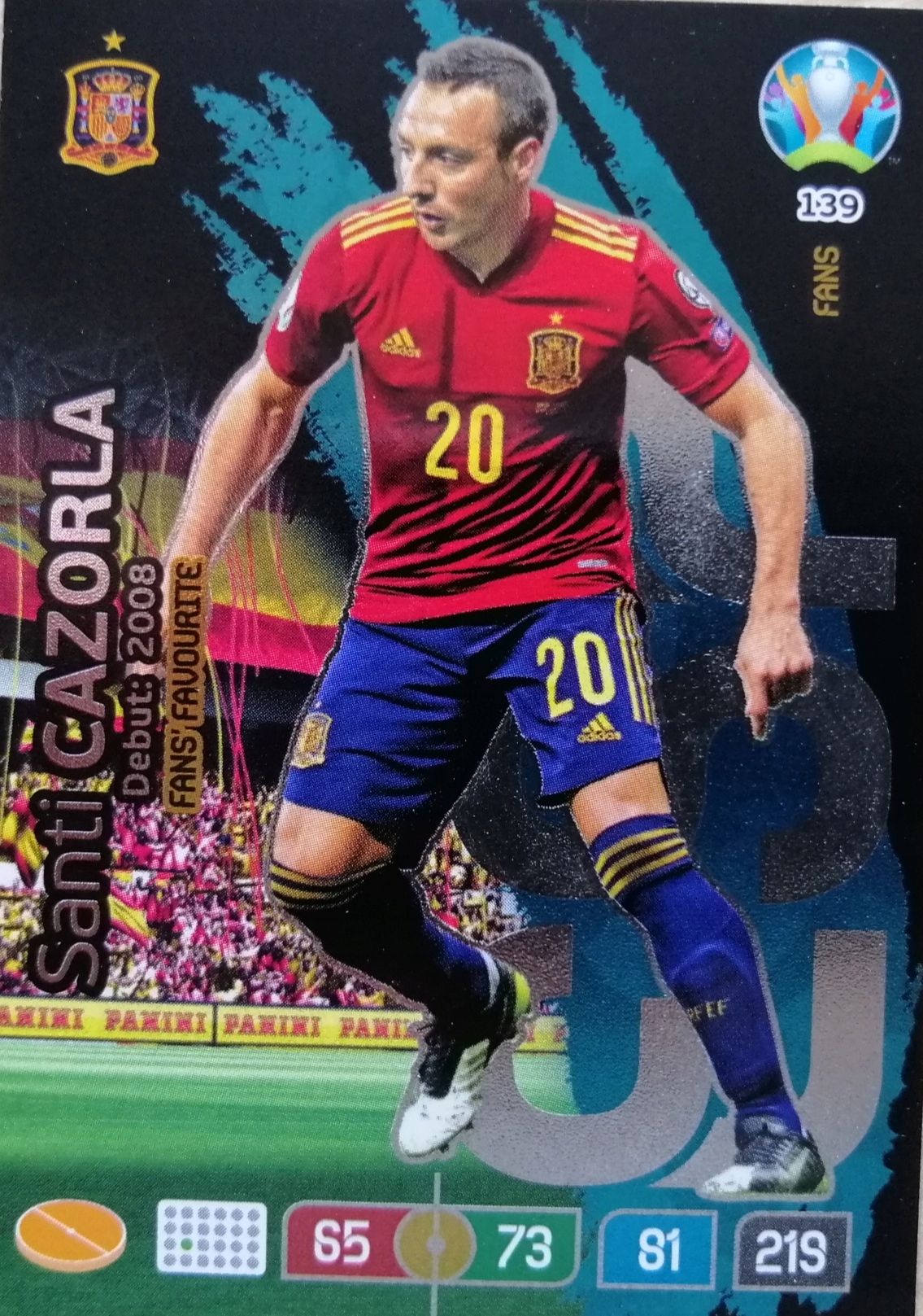

Uefa Euro 2020 Fans Favourite 139 Santi Cazorla