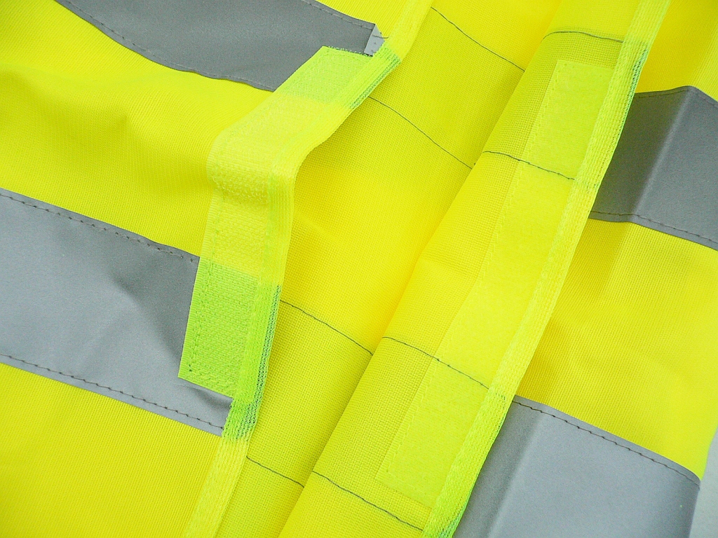 KAMIZELKA ODBLASKOWA OSTRZEGAWCZA ŻÓŁTA UNIWERSAL Rozmiar inny