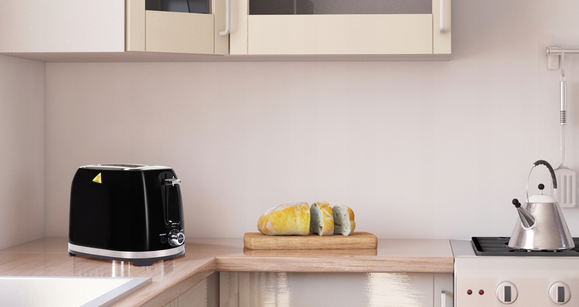 TOSTER 850W OPIEKACZ KANAPEK 2 KROMKI 7 POZIOMÓW Kod producenta 67500