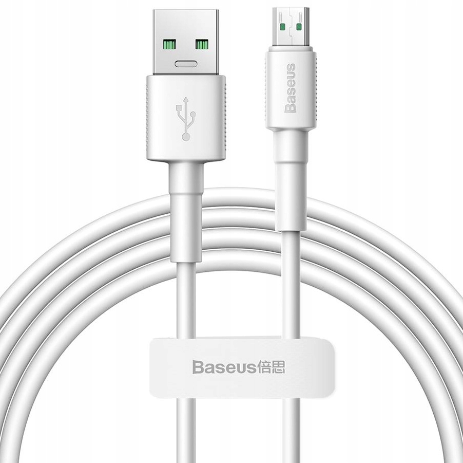 

Kabel 0.5m Baseus Usb microUSB mikro Trwały 4A