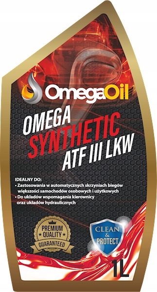 POLSKI OLEJ automat Omega SYNTHETIC ATF III LKW 1L
