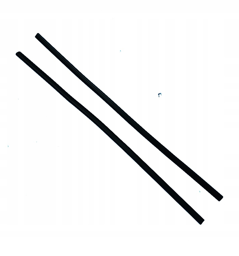 

Listwy Ochronne Odbojniki Rant Drzwi Czarne 2X65CM