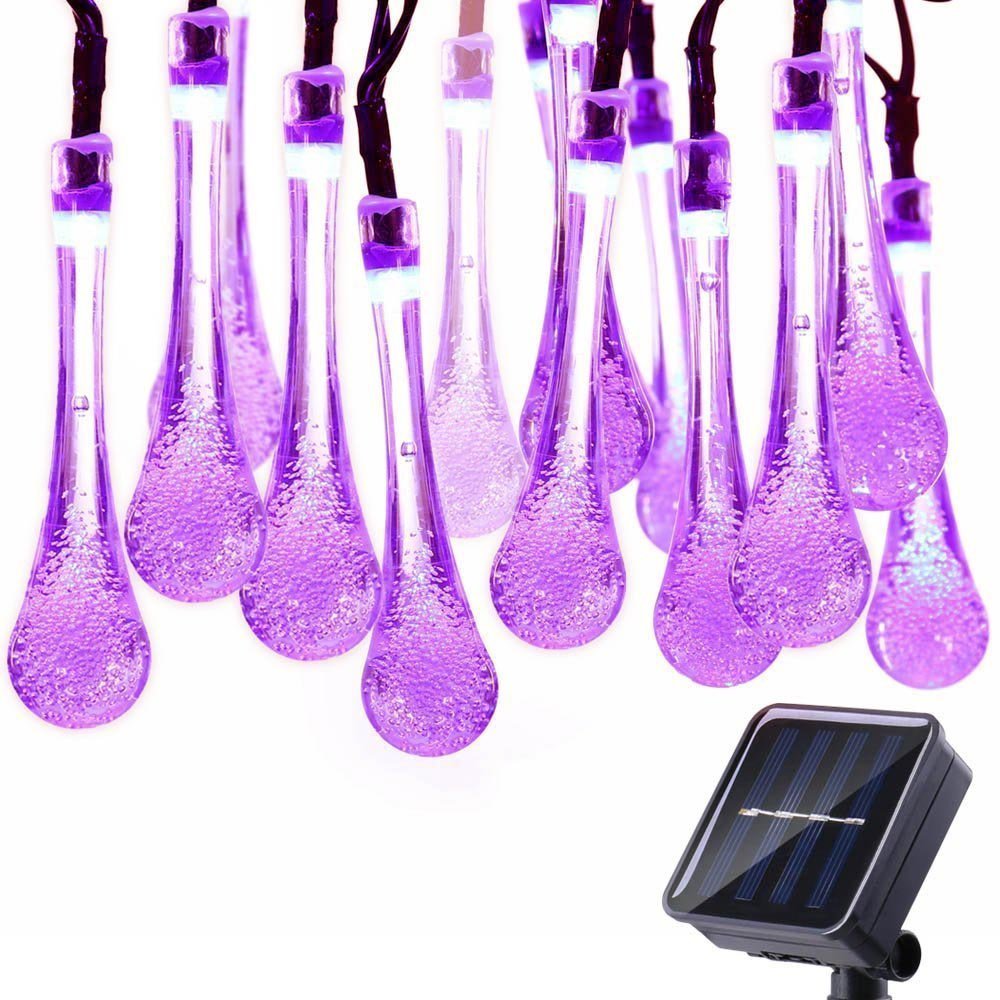 

50 Led 7 M Lampki Solarne Ogrodowe Żarówka Lampa