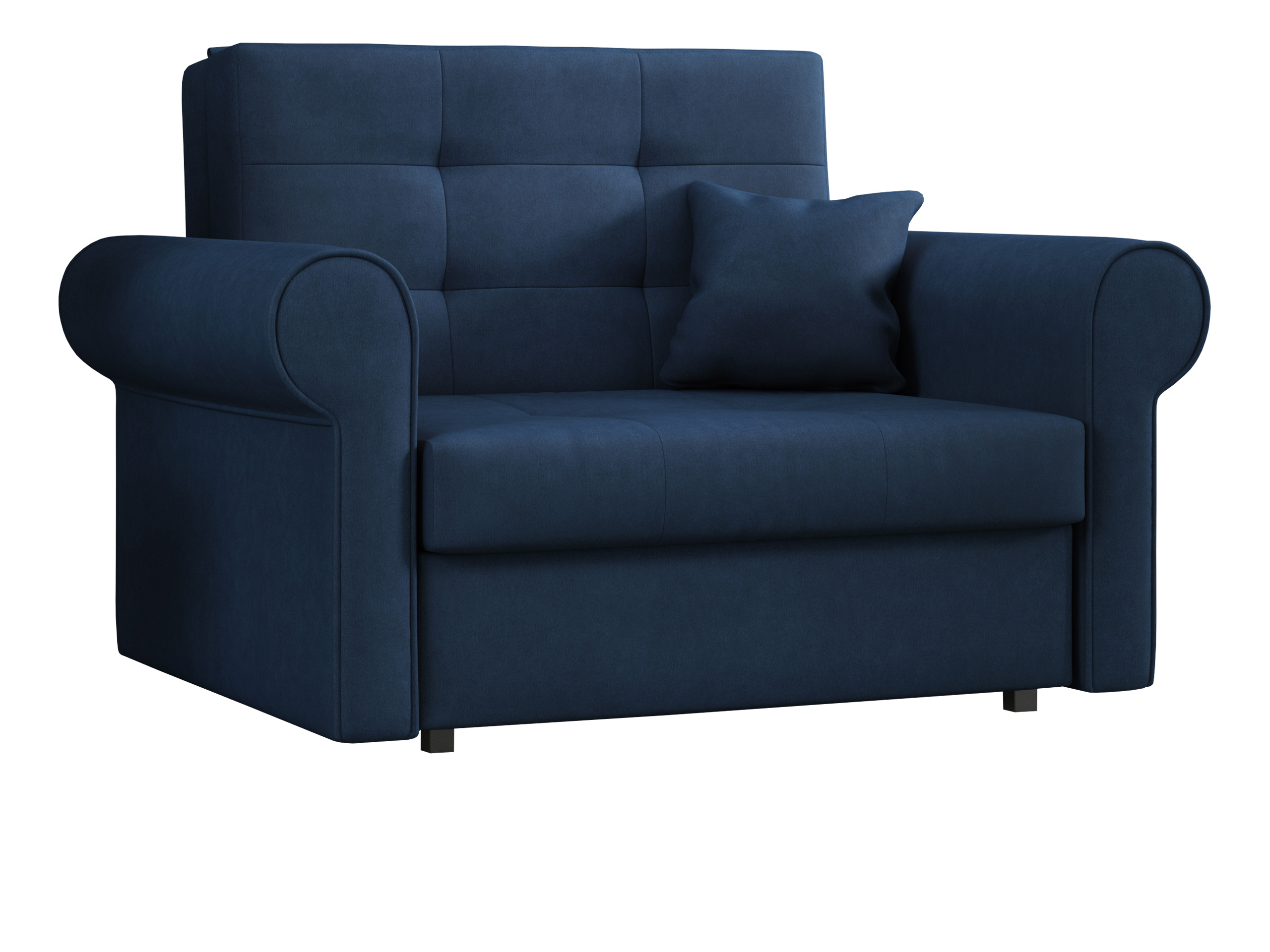 

Kanapa jednoosobowa Viva Silver I Sofa Rozkładana