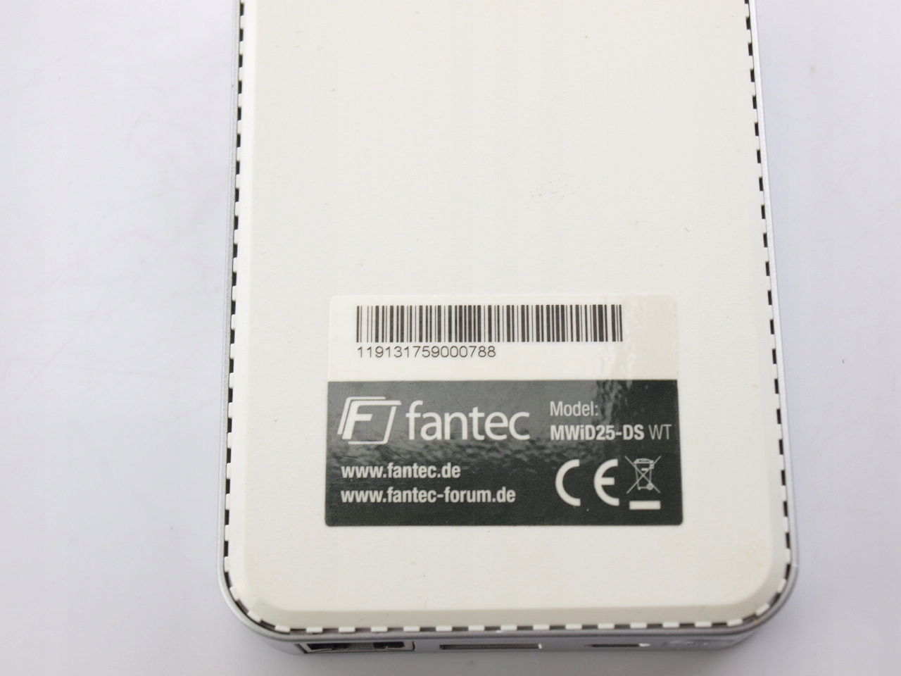 Fantec 1759 MWiD25-DS stacja dokująca do smartfona Format dysków inny