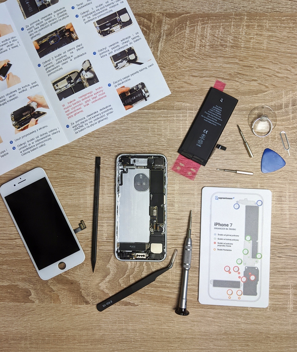 Bateria iPhone 6 MAX 2200 mAh - ZESTAW NAPRAWCZY Przeznaczenie Do Apple